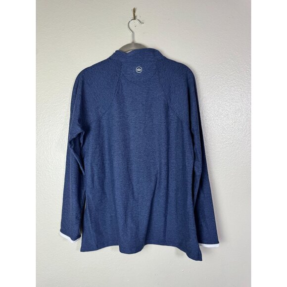 NEW Peter Millar Golf Performance 1/4 Zip Pullover Top Women Large Long Sleeve - Picture 2 of 16